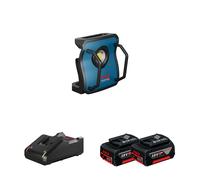 Lampe GLI 18V-10000 C + 2 batteries GBA 18V 4 Ah + 1 chargeur GAL 18V-40 BOSCH