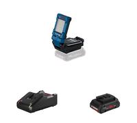 Lampe GLI 18V-800 + 1 batterie Procore 18V 4 Ah + 1 chargeur GAL 18V-40 BOSCH
