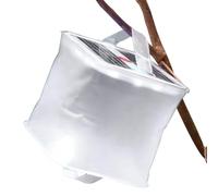 Lampe gonflable de camping - Lanterne solaire LED, lampe pliable portable rechargeable, éclairage extérieur à chargement USB, instructions de charge, appareil de voyage léger, accessoire de tente |