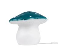Lampe grand champignon bleu sarcelle