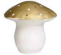 Lampe grand champignon jaune TU