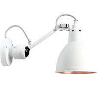 DCW Lampe Gras No 304 Applique blanche, blanc/cuivre