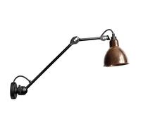 DCW Lampe Gras No 304 L 40 Applique noire cuivre brut
