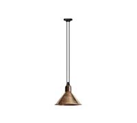 DCW Les Acrobates de Gras No 322 L Suspension, abat-jour conique cuivre brut