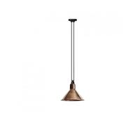 Lampe Gras - 322 XL Suspension Conique Cuivre Brut Lampe Gras