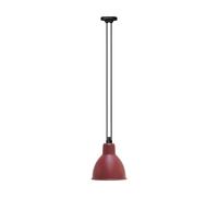 Lampe Gras N322 XL Suspension Rouge Mat Round