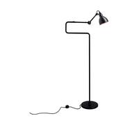 Lampe Gras - 411 Lampadaire Noir/Noir/Cuivre
