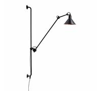 DCW Lampe Gras N°214 Copper Conic Wandleuchte, noir / cuivré