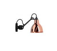 Lampe Gras N304 Applique Murale Mat Noir et Cuivre Câblé