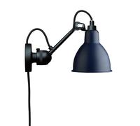DCW Lampe Gras No 304 CA Applique noire bleu
