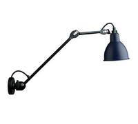 DCW Lampe Gras No 304 L 40 Applique noire bleu
