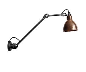 Lampe Gras N304 L60 Applique Murale Noir Mat et Cuivre Brut Hardwired