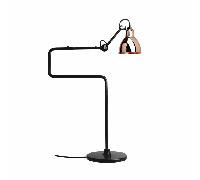 Lampe Gras N317 Lampe à Poser Mat Noir et Cuivre