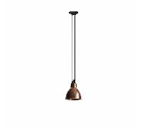 Lampe Gras N322 Suspension Ronde Cuivre Brut