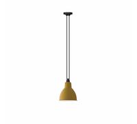Lampe Gras N322 XL Suspension Mat Jaune Rond