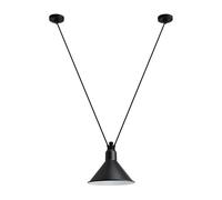 Lampe Gras N323 L Suspension Conique Noir