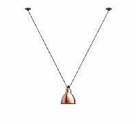 DCW Les Acrobates de Gras No 323 L Suspension, abat-jour cuivre/blanc