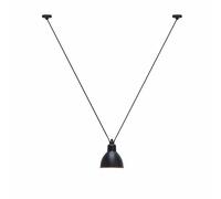 Lampe Gras N323 Suspension Mat Noir Rond