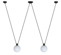 Lampe Gras N324 Plafonnier avec Dômes en Verre