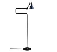 Lampe Gras N411 Lampadaire Mat Noir et Bleu Mat