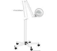 Lampe grossissante, grossissement 5x, source lumineuse LED, BLANC, 5x