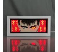 Lampe Guts Anime Guts pour lumière LED RVB 16 couleurs changeantes Lumière d'ambiance Anime Décoration de chambre Veilleuse