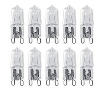 Lampe Halogène G9 10Pcs G9 Base Lumière Halogène 120V 40W Remplacement de L'éclairage Maison Blanc Chaud Brillant