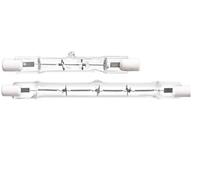 Lampe halogène linéaire ECO double culot 230V R7s 78mm 80W - - 22574