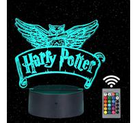 Lampe Harry Veilleuse 3d Anime Pour Enfants,16 Couleurs Lampe De Décoration De Fête, Pour Chambre Décorer, Cadeau, Noël