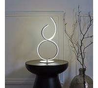 Home Deco Factory - Lampe à poser 120 LED Design Aluminium Écoénergétique Blanc