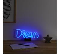 Lampe - HOME DECO FACTORY - Dream - LED - Effet Néon - Bleue