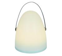 Home Deco Factory Lampe de table extérieure LAO0017 - avec poignée moderne - blanc