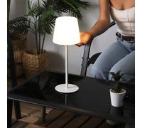 Lampe - HOME DECO FACTORY - Rechargeable - USB - Intérieur/Extérieur - Blanc
