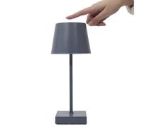 Home Deco Factory Lampe à poser tactile LED 26 cm Gris
