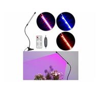 Lampe horticole LED - Lunartec - PL-350 - Rouge et bleu - Col de cygne flexible - 10 niveaux d'intensité