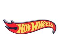 Lampe - Hot Wheels - Veilleuse - Design flamme - Décoration murale - Autonome ou murale
