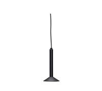 Lampe Hubsch Interior Chromatic Noir 12x24 cm
