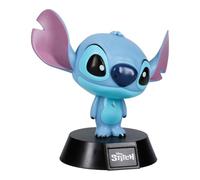 Lampe Icone Stitch - Officielle, Lampe Disney Lilo & Stitch, Lampe de Nuit Mignonne pour Chambre d'Enfant, Cadeau Collectible pour Fans