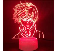 Lampe Illusion 3D A Mené La Lumière De Nuit Night Mon Héros Académique Ara Todoroki Shoto Anime 7 Couleurs Enfants Événement Prix Sleeping Lights Enfants Cadeaux De Vacances