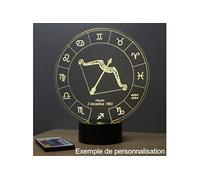 Lampe illusion 3D Astrologie Horoscope Sagittaire