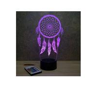 Lampe illusion 3D Attrape Rêves Contour
