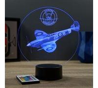 Lampe illusion Photo SpitFire Vickers Supermarine Multicolore