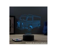 Lampe illusion 3D Citroën Type HY Multicolore