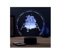 Lampe illusion 3D Module Lunaire Apollo LEM