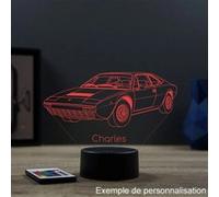 Lampe illusion 3D Ferrari Dino GT4
