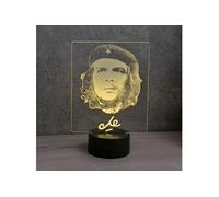 Lampe illusion 3D portrait Che Guevara