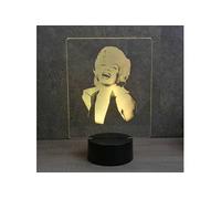 Lampe illusion 3D Marilyn Monroe