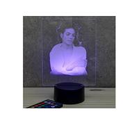 Lampe illusion 3D portrait Michael Jackson