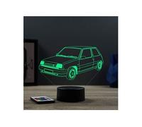 Lampe illusion 3D Renault Super 5 Baccara
