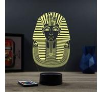 Lampe illusion 3D Toutankhamon Multicolore G